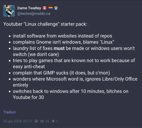 Linux YouTuber Starter Pack