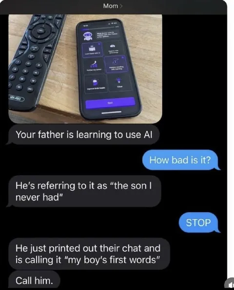 Dad Learns to Use AI