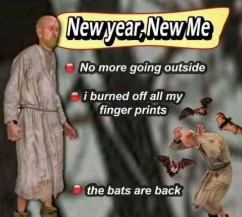 New Year, New Me Bats