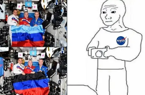 Россия на МКС глазами NASA