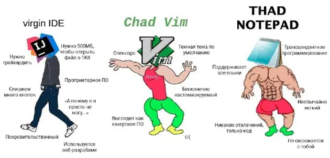 Бумажный блокнот — гигачад