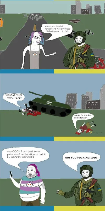 Wojak Soldier Reveals Refugee Location