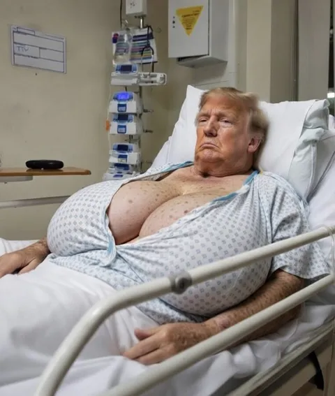 Трамп в больничной палате