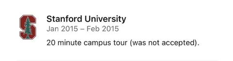 Stanford Campus Tour Resume