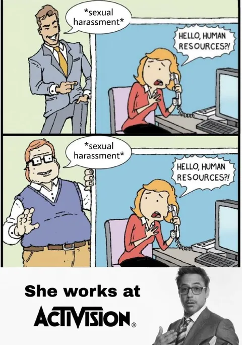 Activision Sexual Harassment Hotline