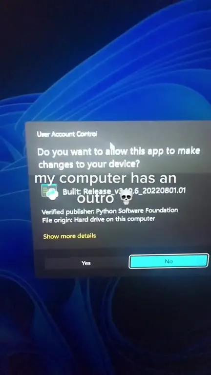 My Computer Has an Outro