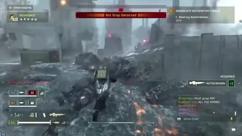 Running From the Bot Drop
