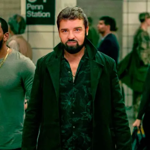 Bearded Man in the Station