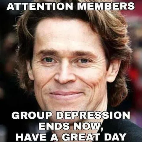 Group Depression Ends Now