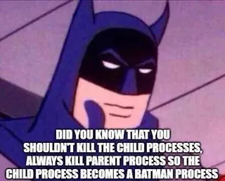 Batman Process Management Joke
