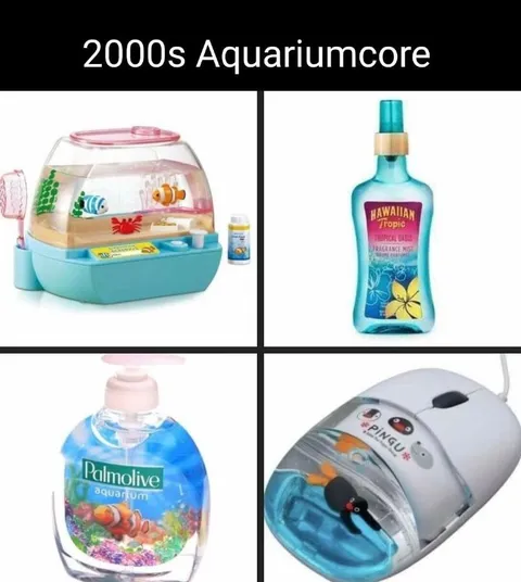 2000s Aquariumcore Nostalgia