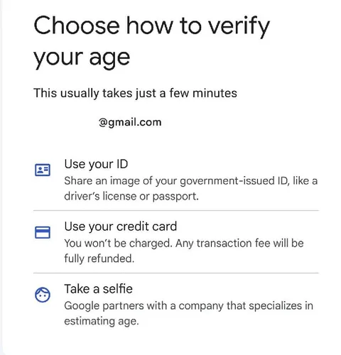 Choose How to Verify Your Age