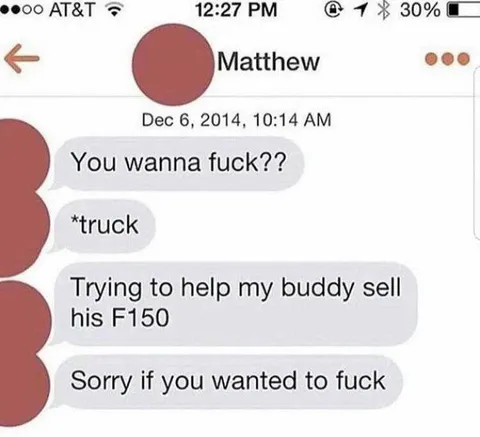Wrong Number F150 Sales Pitch