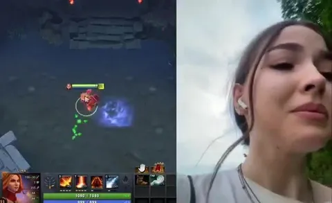 Когда пытаешься не умереть в Dota 2