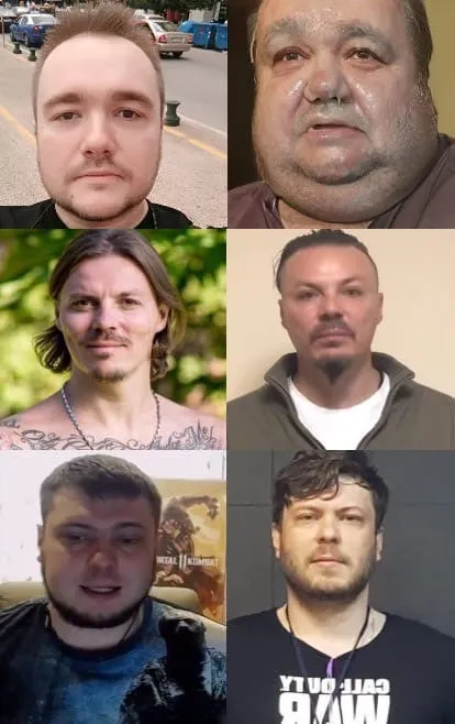 Six Faces of the Same Man