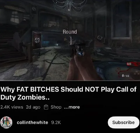 Fat Bitches Play Call of Duty Zombies