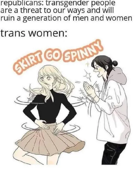 Trans Women Make Skirts Spin