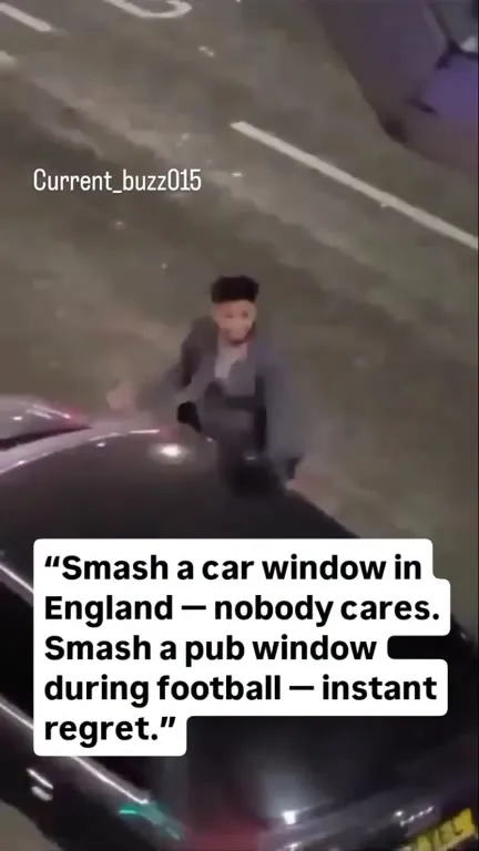 Smash a Pub Window During Football