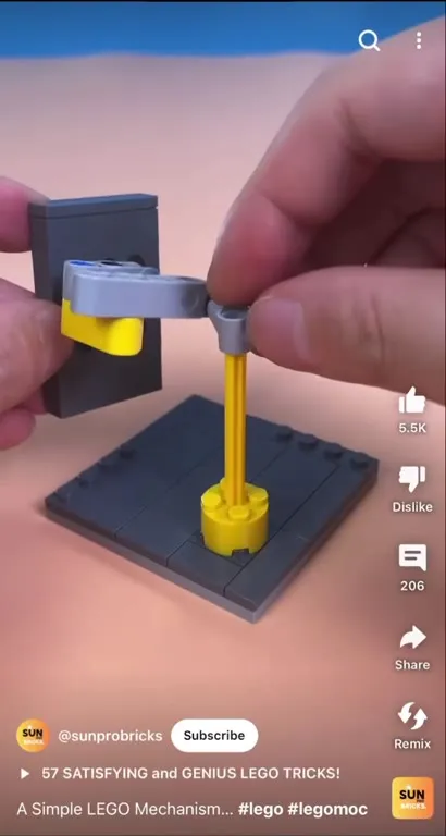 Genius LEGO Mechanism Comments