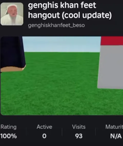 Genghis Khan Feet Hangout