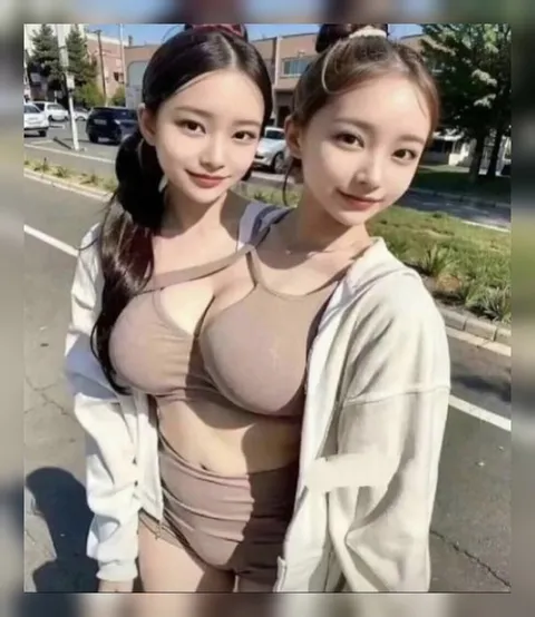 Две девушки на селфи