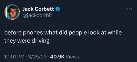 What People Watched While Driving