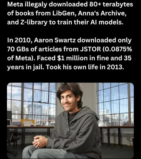 Meta Downloads Books, Aaron Pays