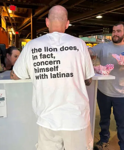 The Lion Concerns Himself With Latinas