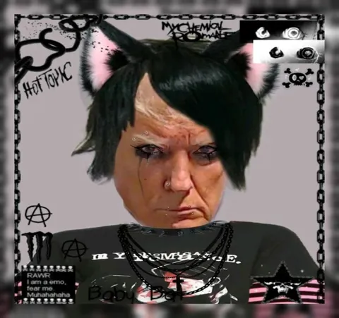 Emo Cat Girl Reaction