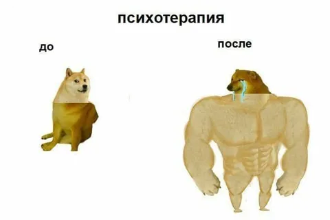 Психотерапия до и после
