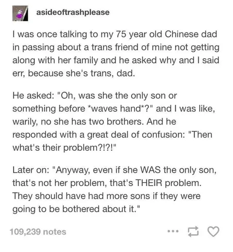 Then What's Their Problem