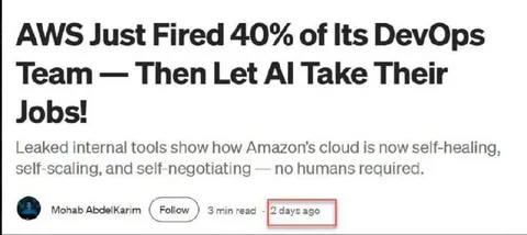 AWS Replaces DevOps With AI