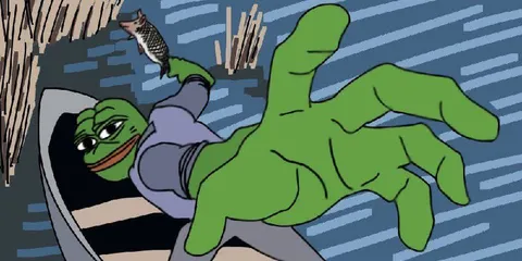 Пепе тянется к зрителю
