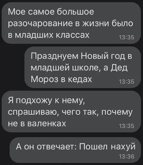 Дед Мороз в кедах