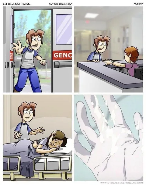 Loss Comic Hospital Visit