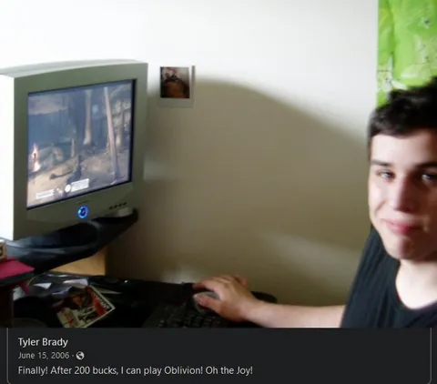 Finally Playing Oblivion on CRT