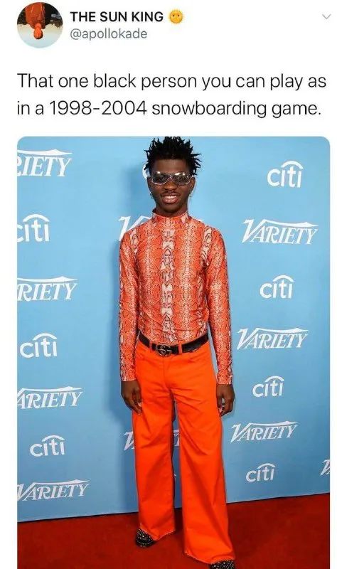 Black Snowboarding Game Character