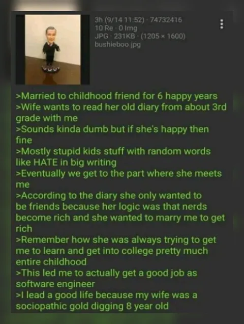 Childhood Friend Gold Digger