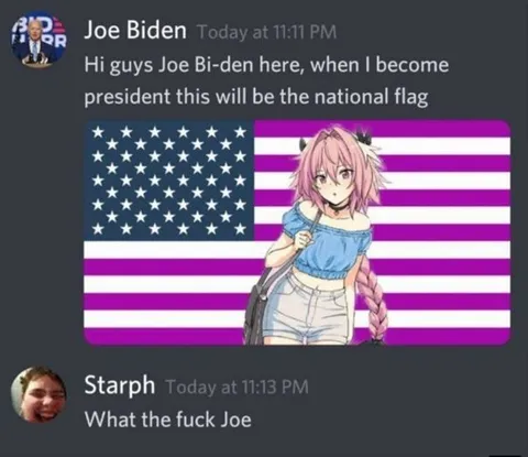 Joe Biden's National Flag