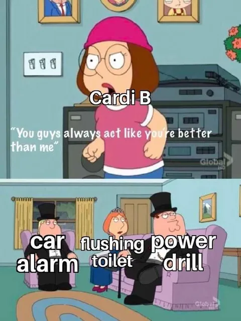 Cardi B Feels Superior