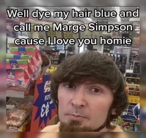 Dye My Hair Blue