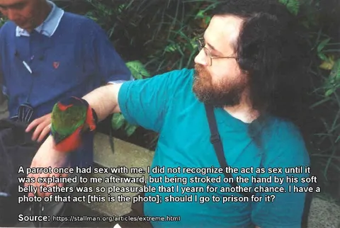 Parrot Sex Confession