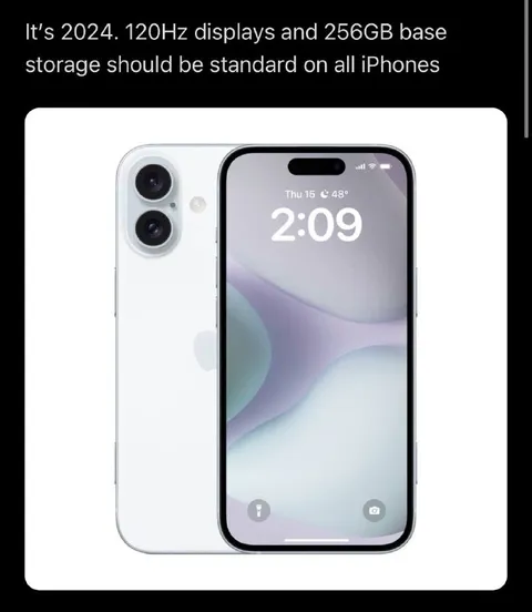 iPhone 2024 Standards