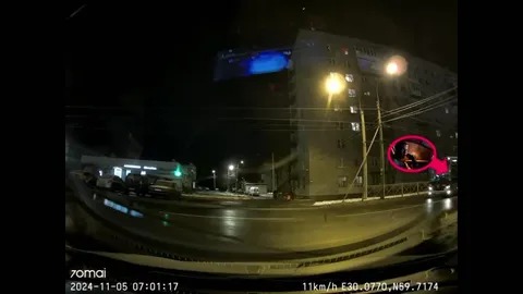 Райан Гослинг едет на автобусе