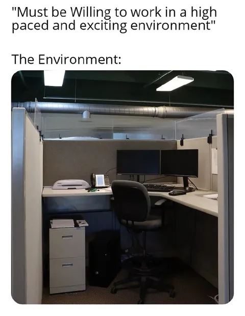 High Paced Work Environment