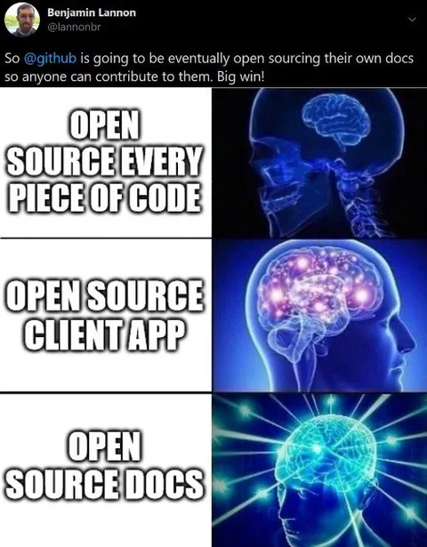 Open Source Expanding Brain