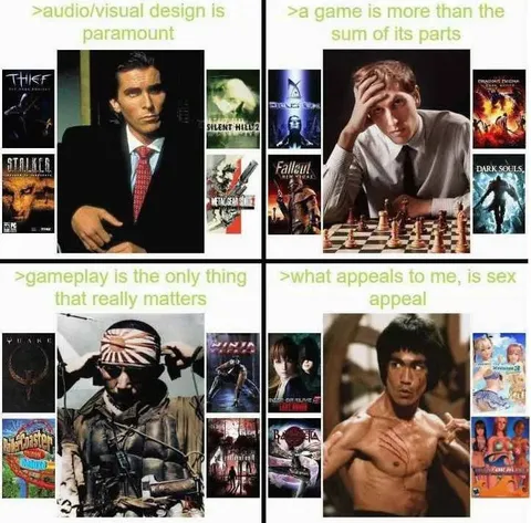 Four Pillars of Game Design