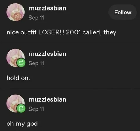 2001 Called, They Want It Back