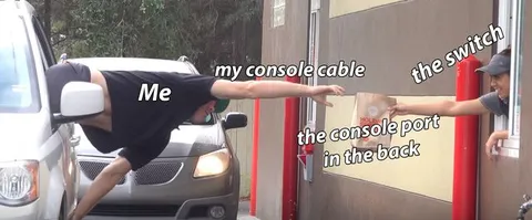 Reaching for the Console Port