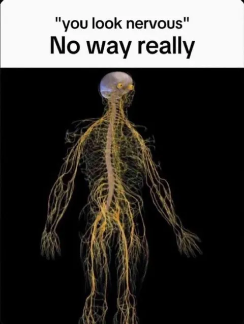 You Look Nervous